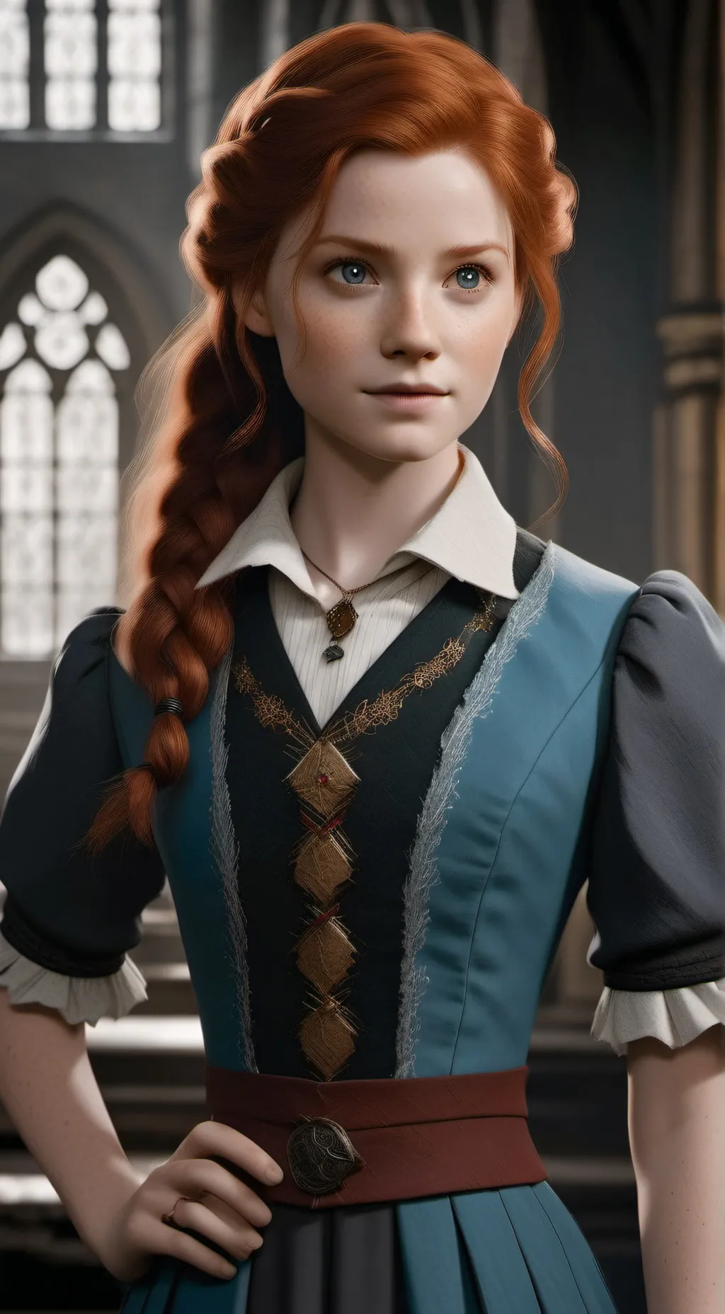 ai character: Ginny weasly background