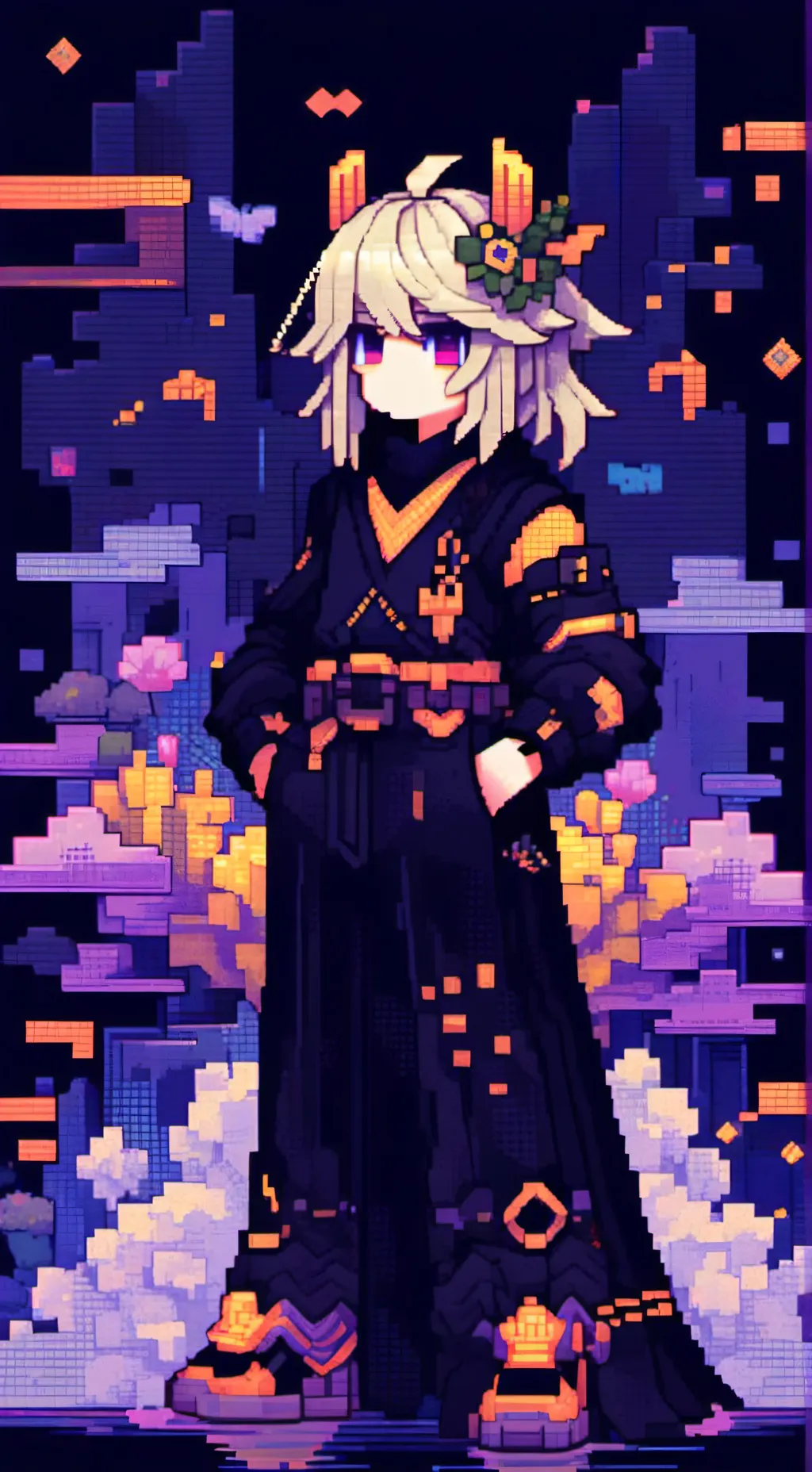 ai character: midmysticx background