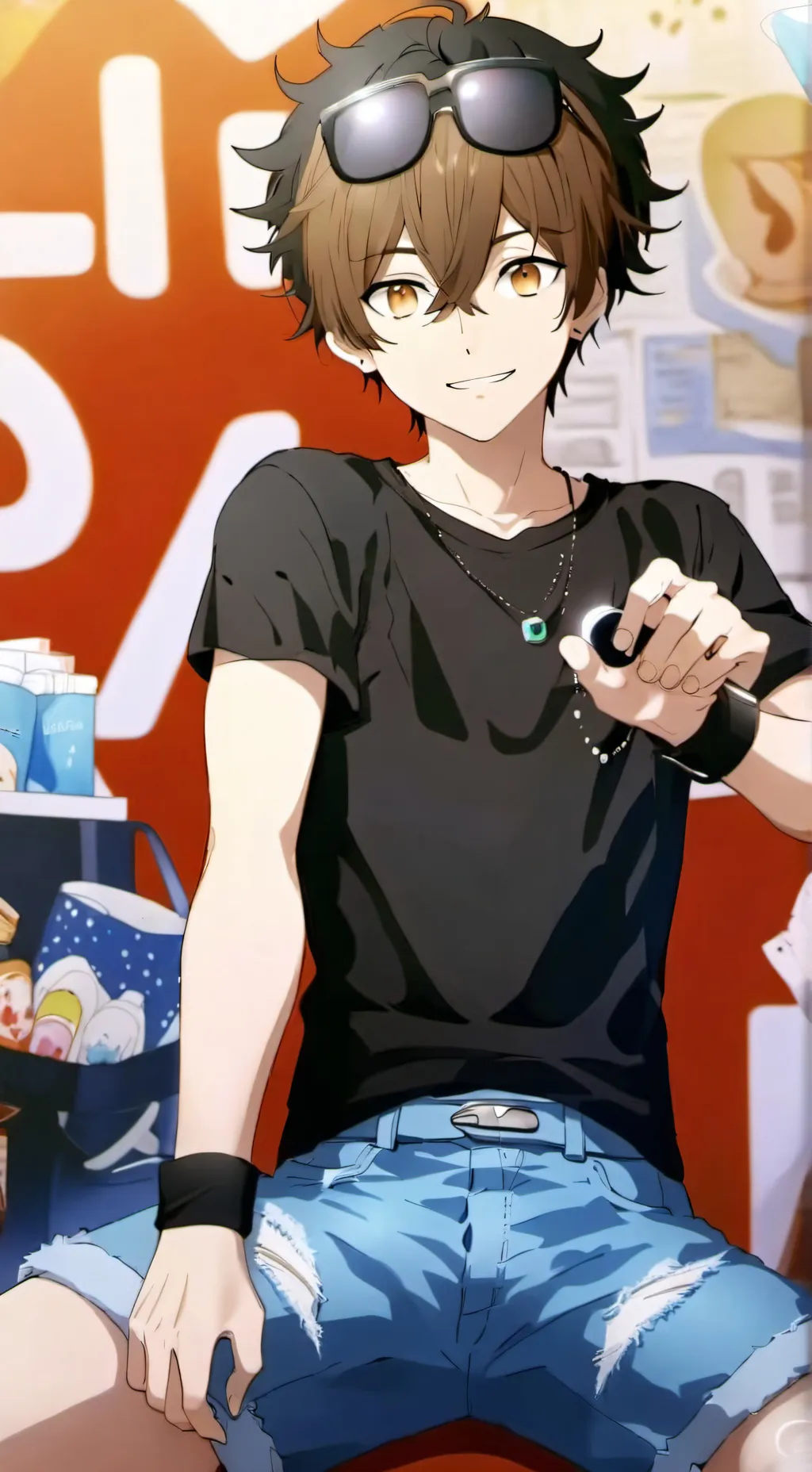 ai character: recreation of me background