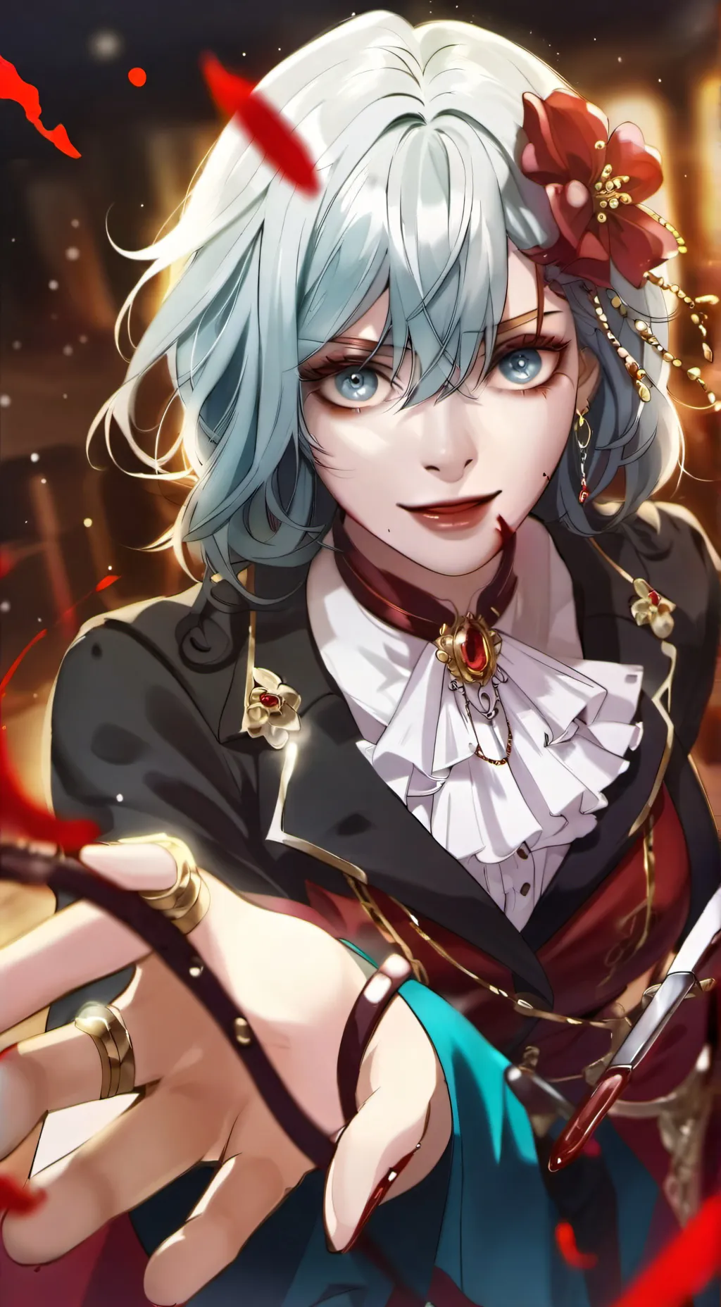 ai character: Evil Yandere Ilnea background