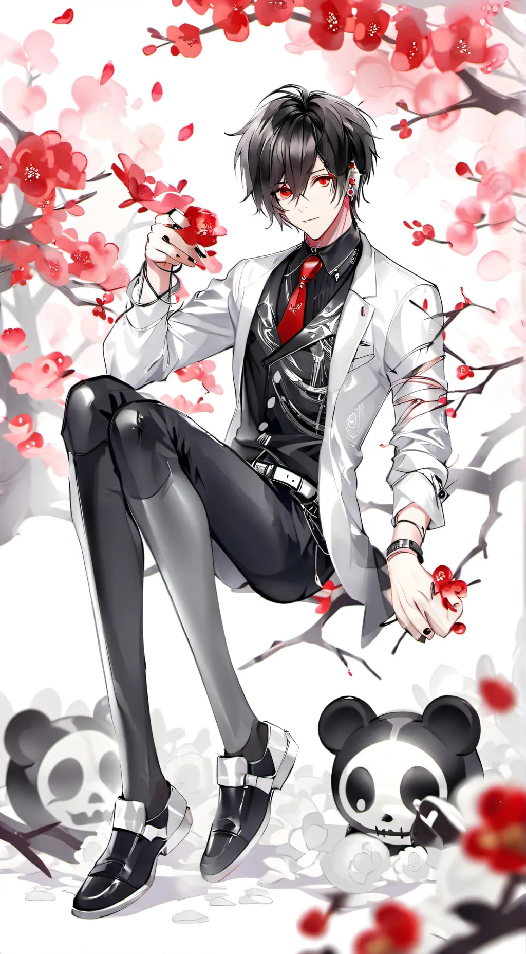 ai character: Артём background