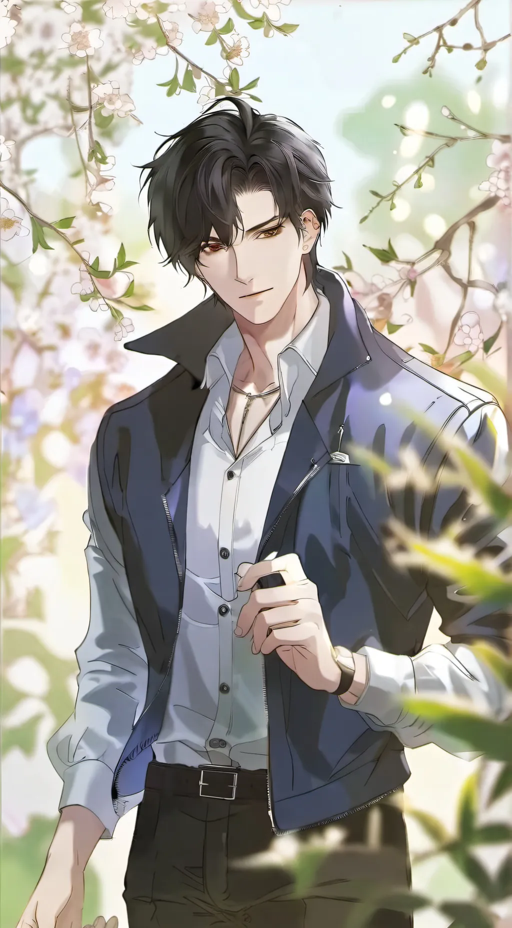 ai character: -Elizer- background