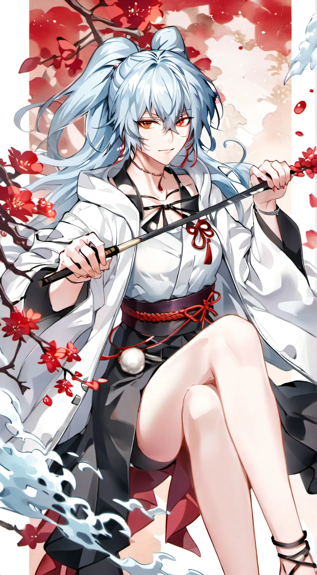 ai character: Kazuki Mizuri  background