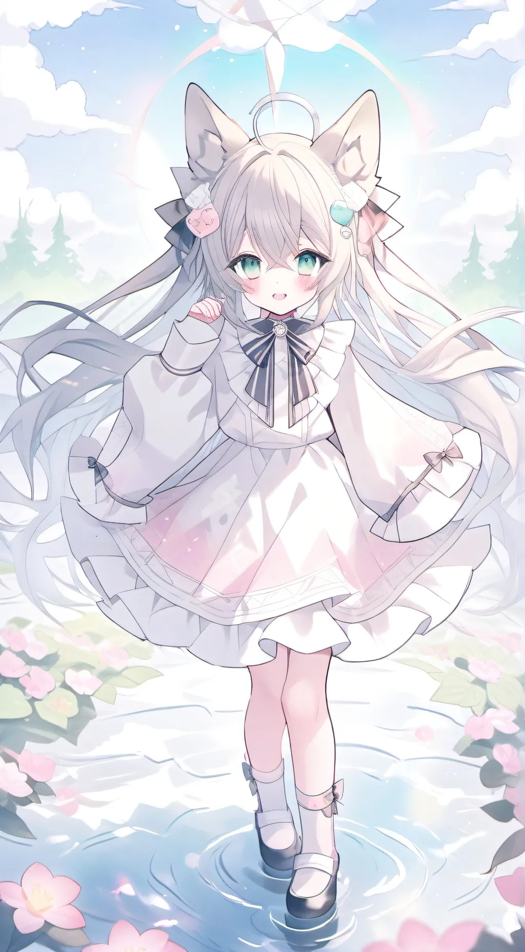 ai character: Nala  background