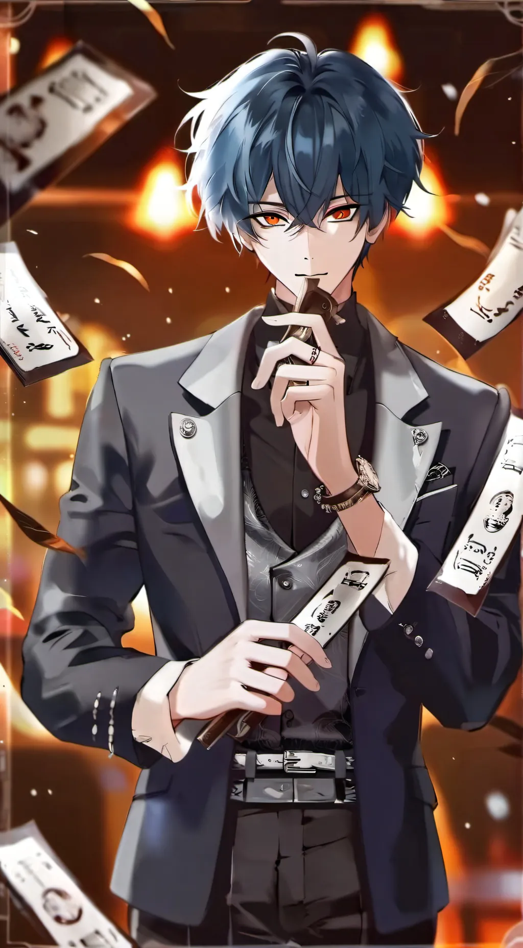 ai character: Strict Dad background