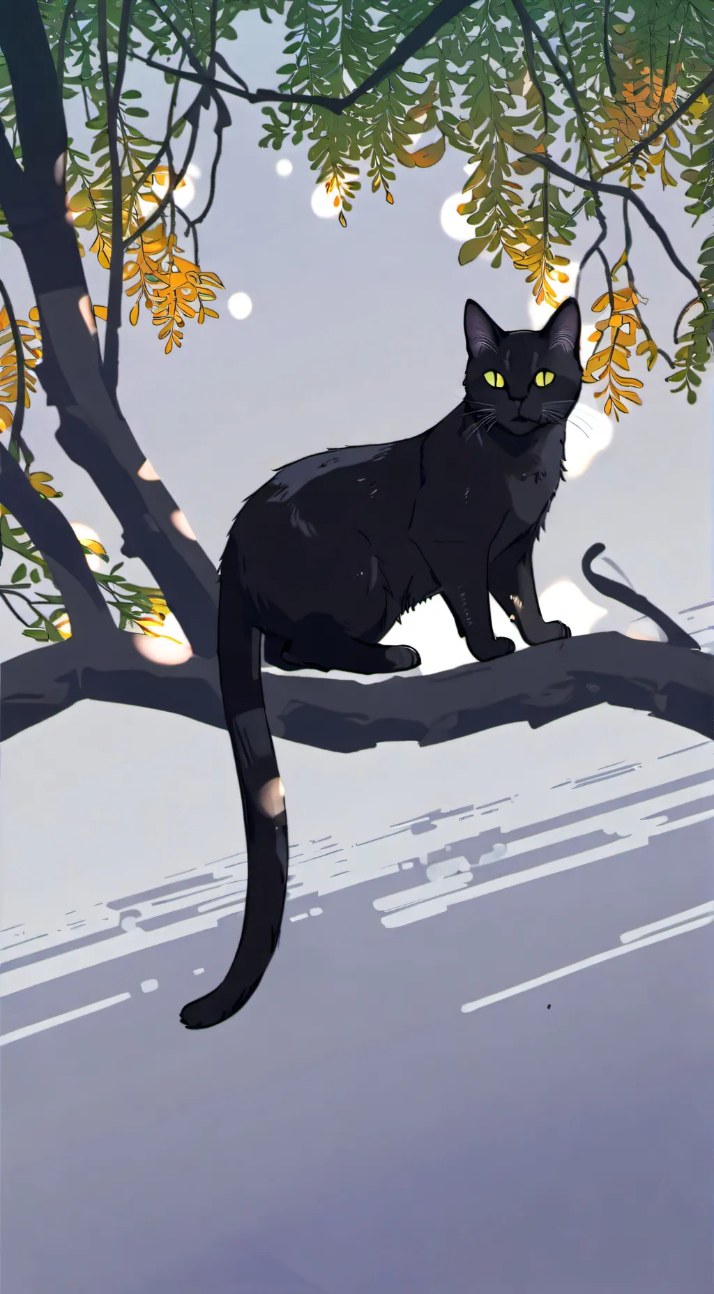 ai character: Forsaken AU again background