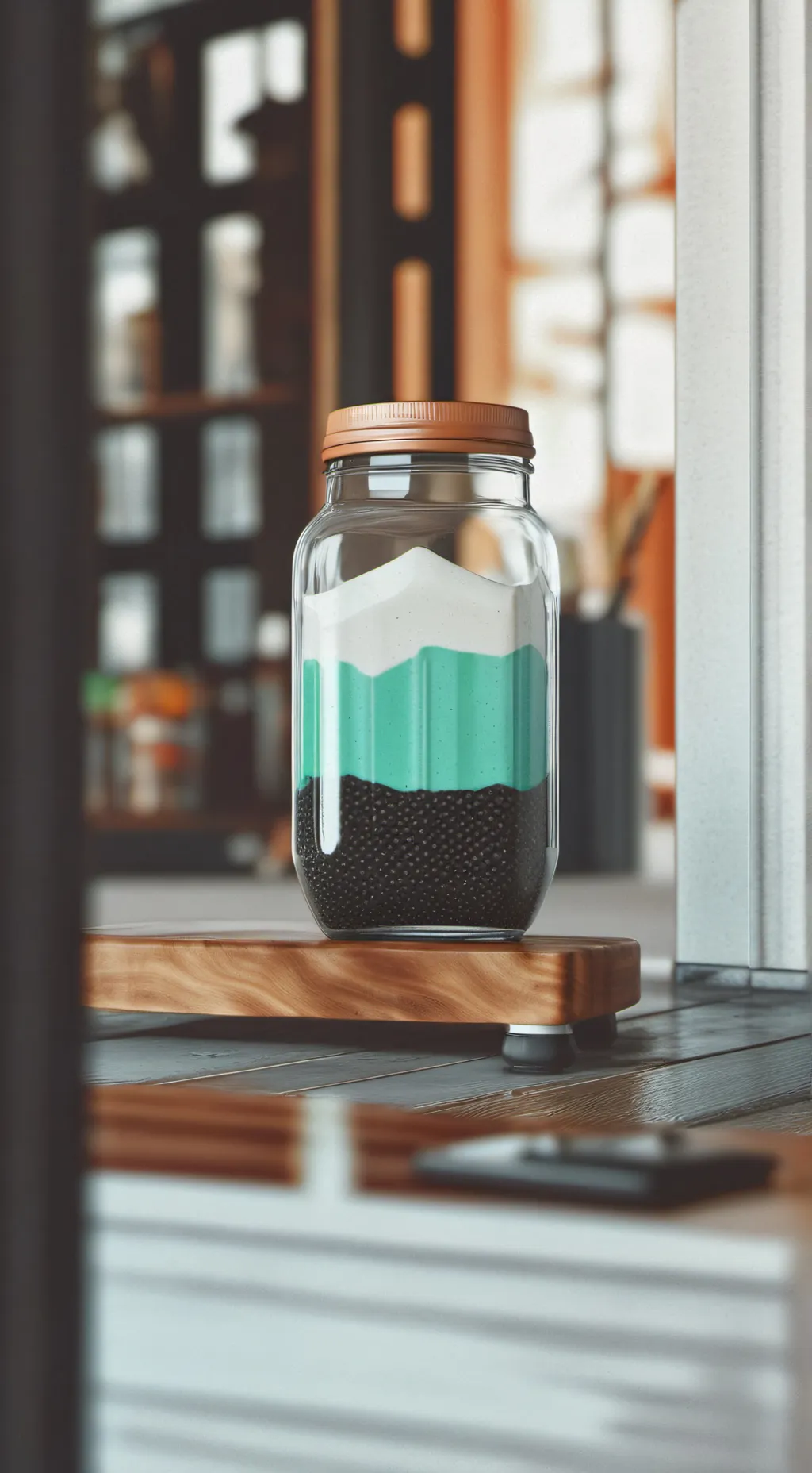 ai character: bubbles background