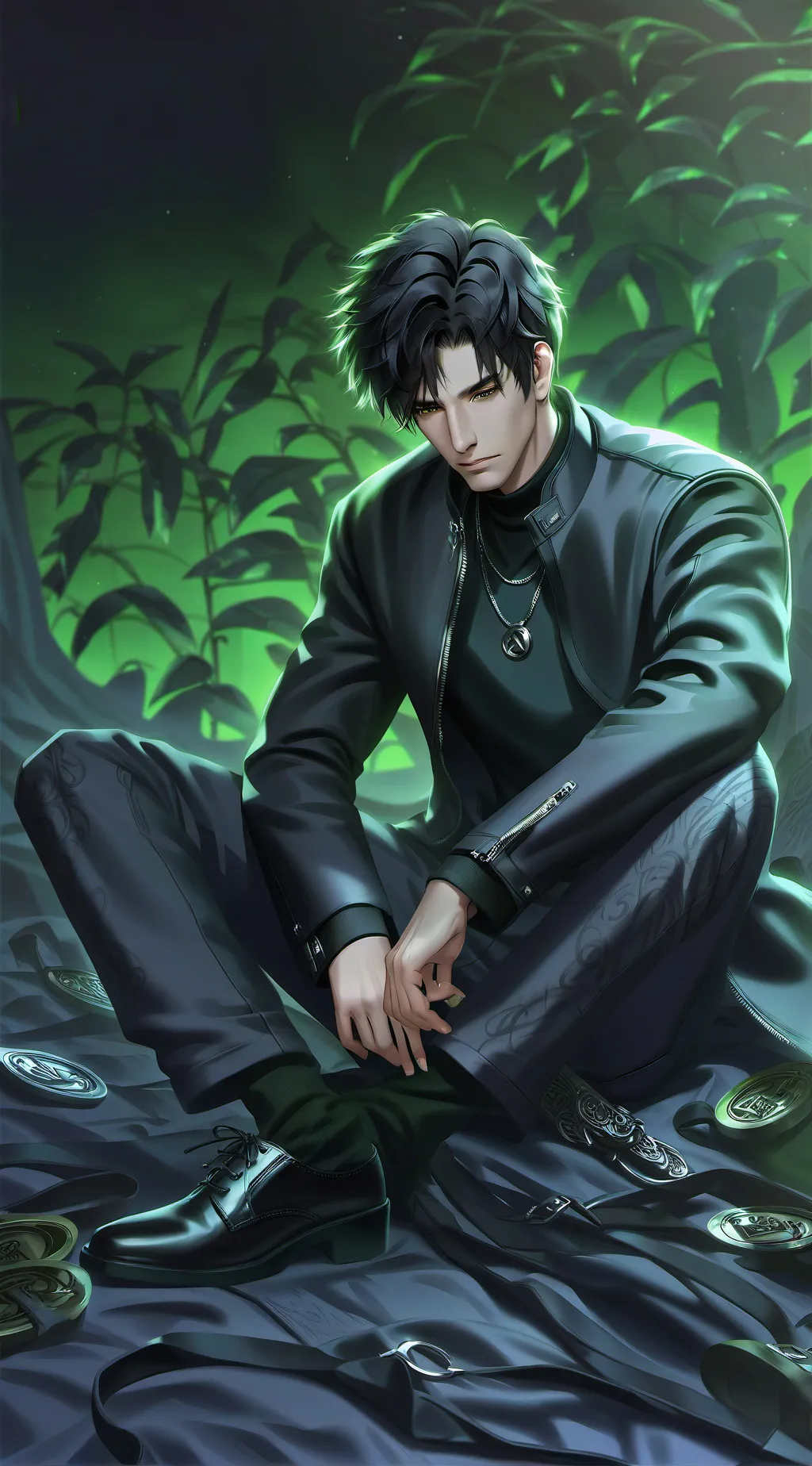 ai character: yuki  background