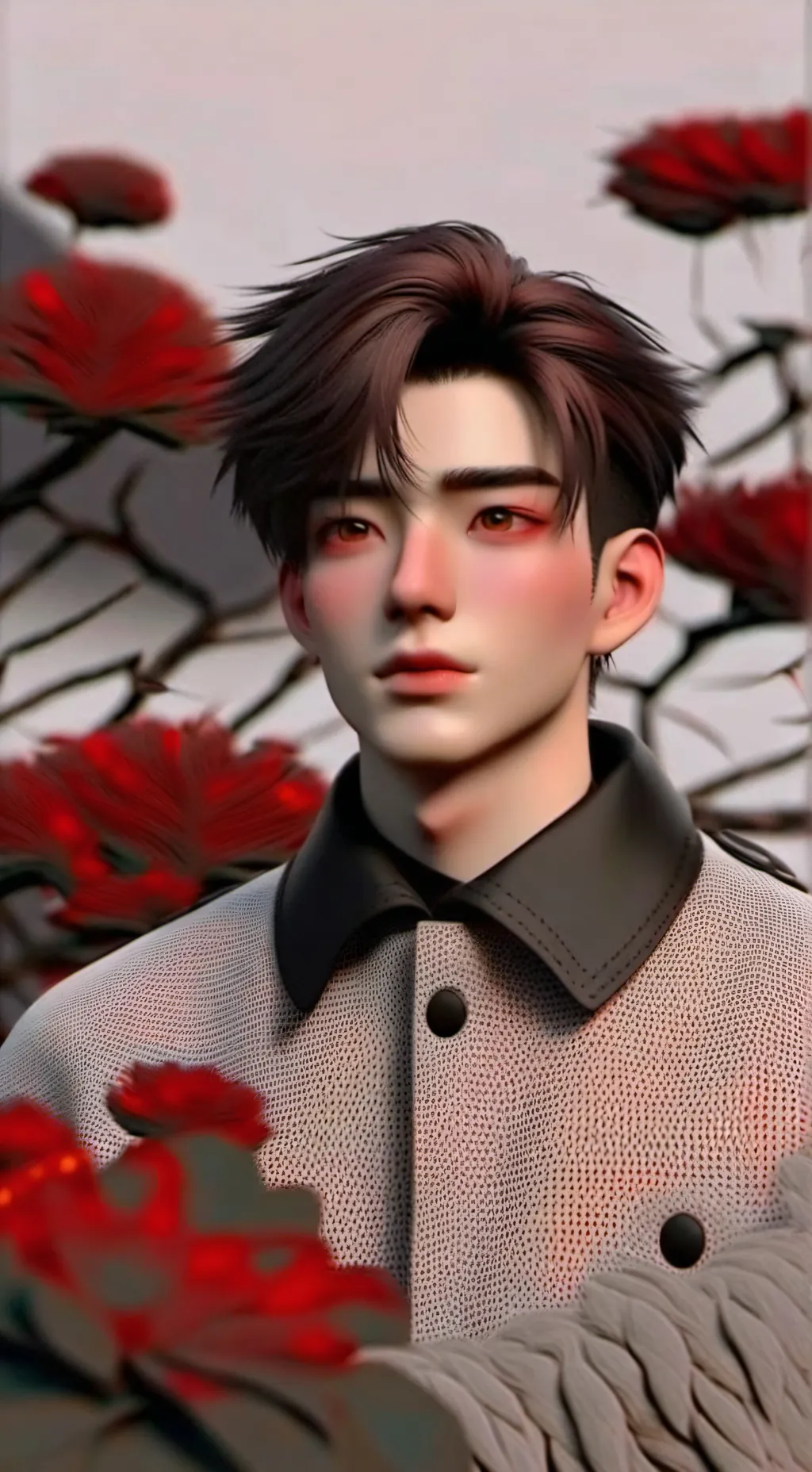 ai character: Mark background