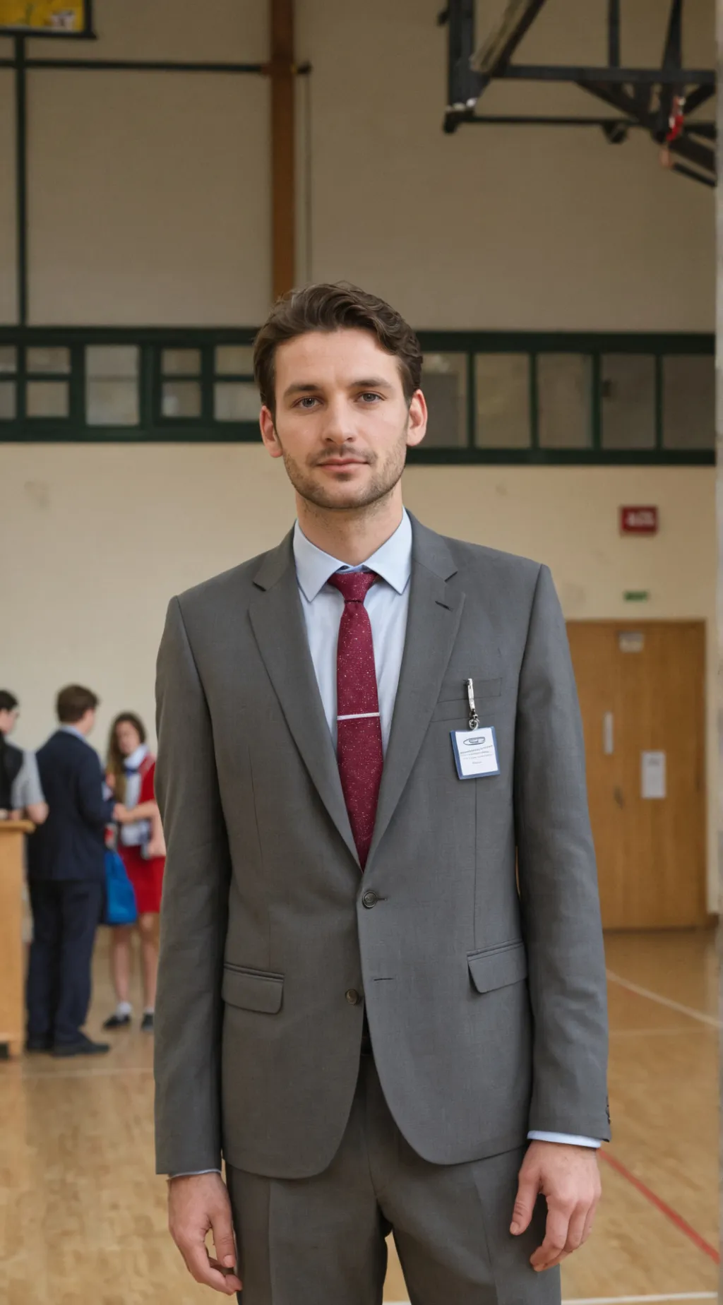 ai character: School Headteacher background