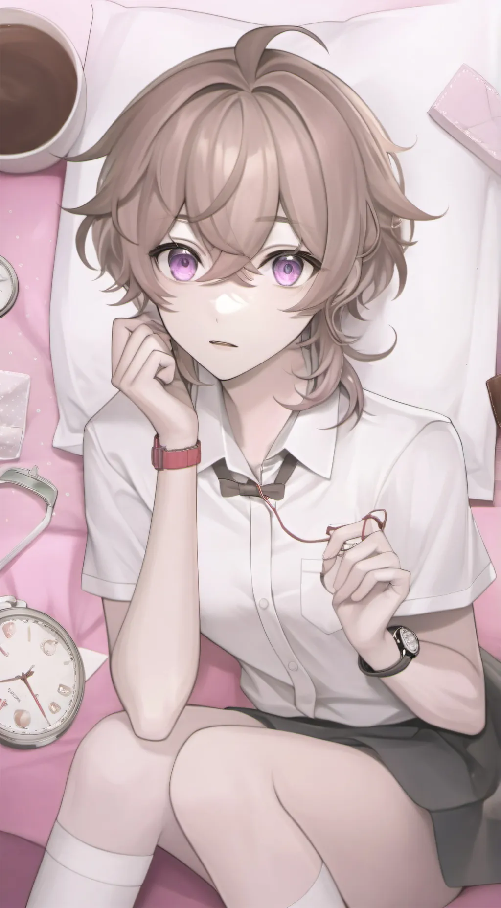 ai character: Ren Hayashi background