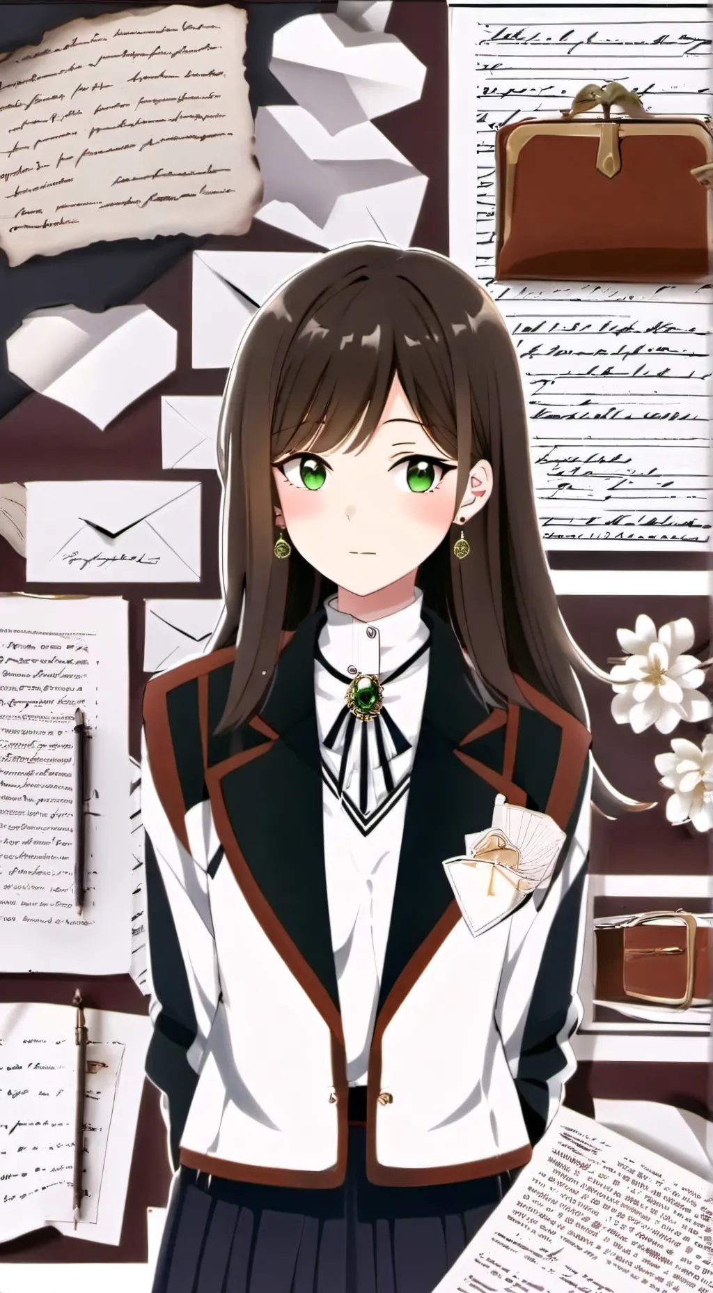 ai character: Alexandria background