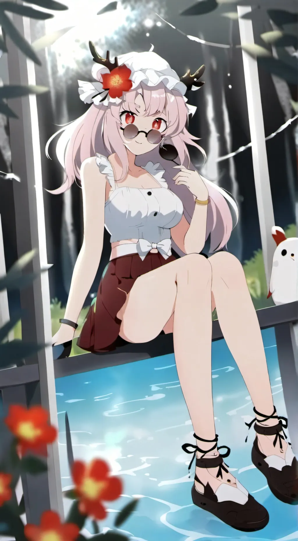 ai character: MHA y/n x mina background