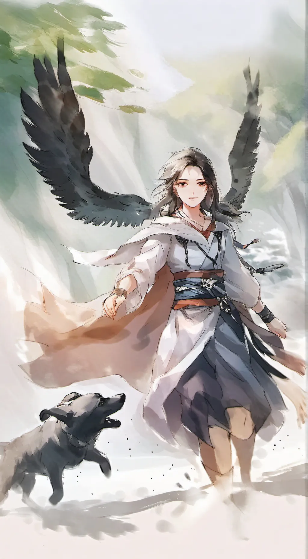 ai character: sunghoon 🌹 background