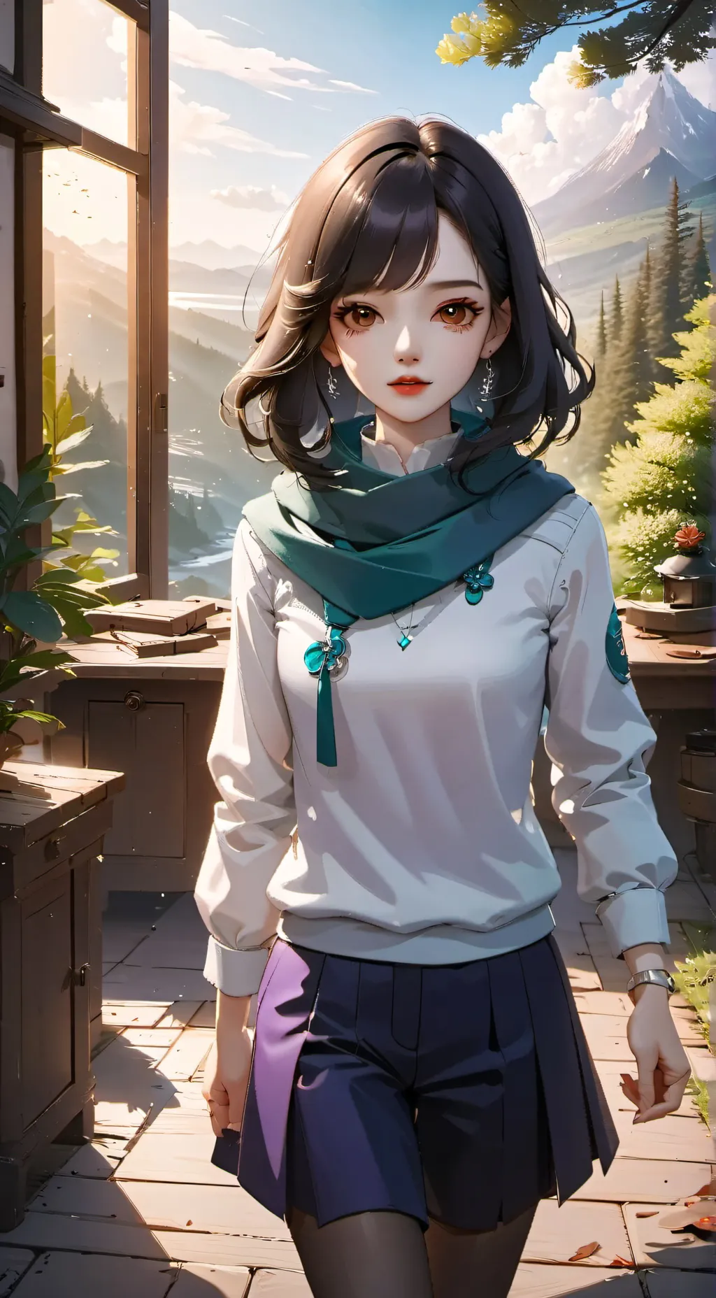 ai character: ... background