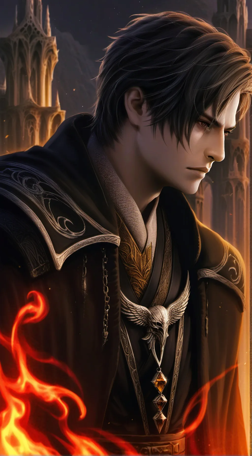 ai character: forsaken  background