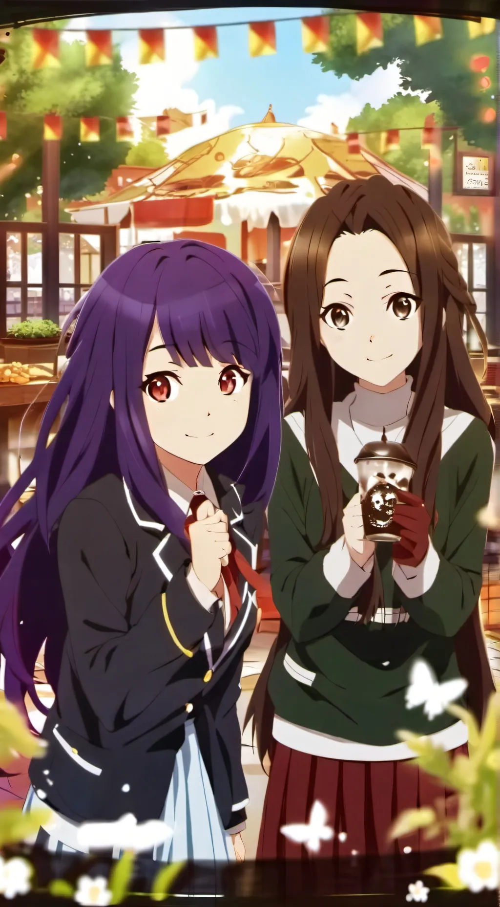 ai character: Jessica And Maria  background