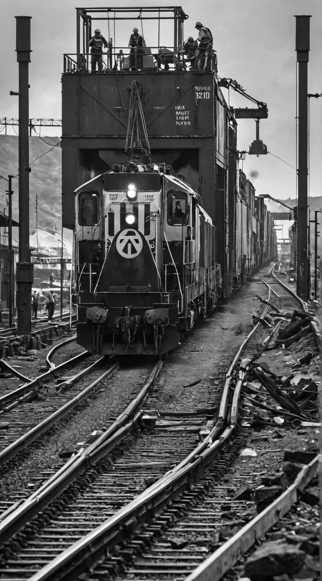 ai character: runaway train background