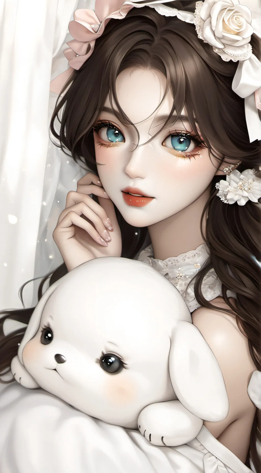 ai character: Sleepover background