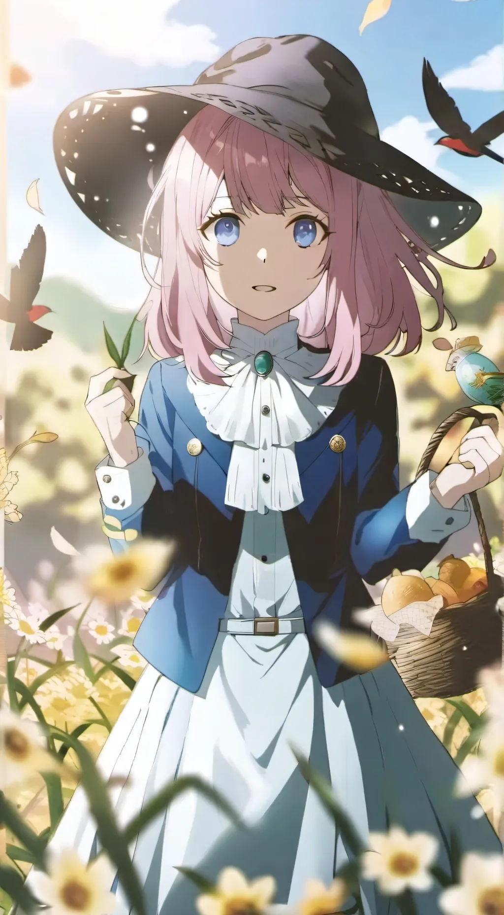 ai character: BSD X MHA background