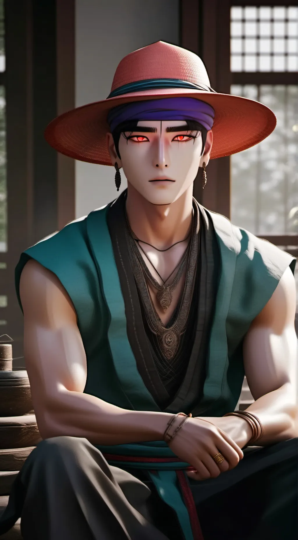 ai character: Jinu  background