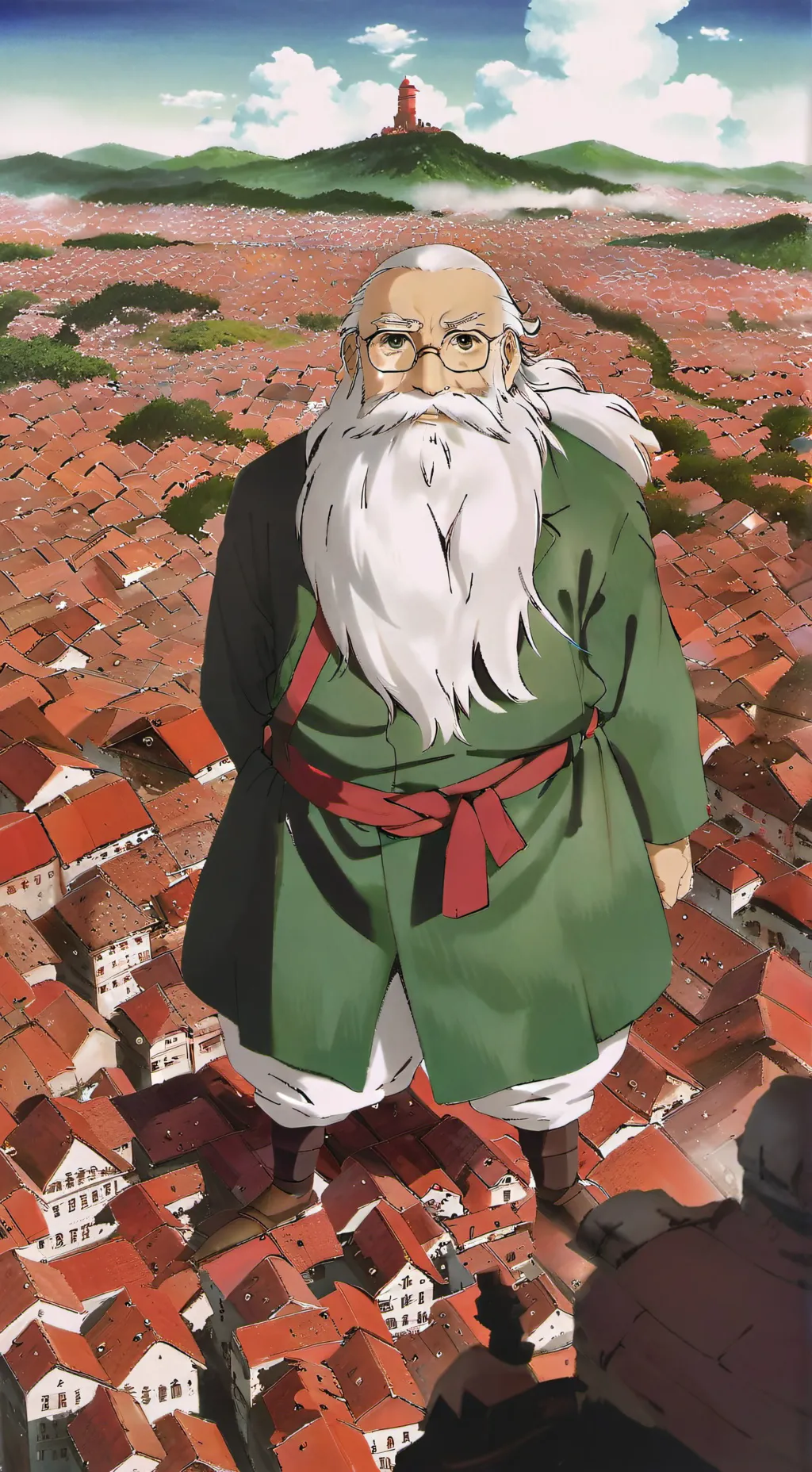 ai character: Youre A Giant! background