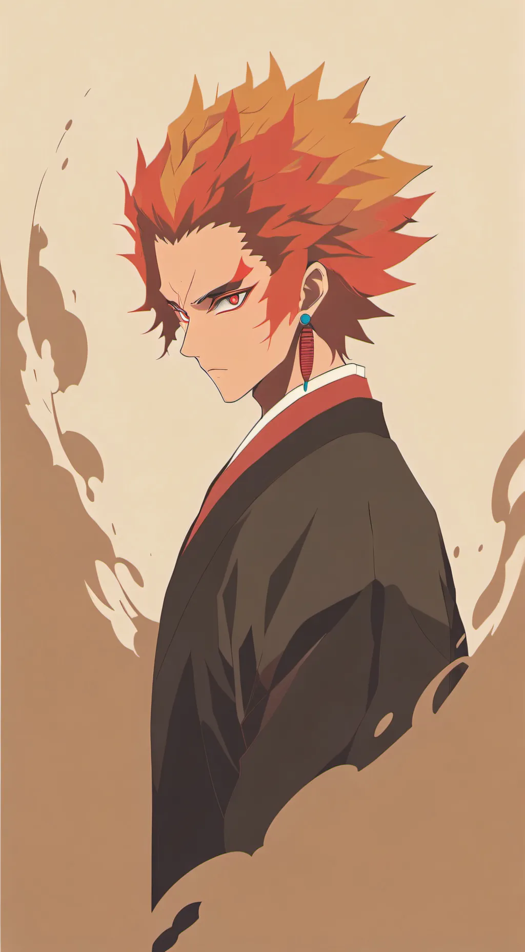 ai character: Hashira background