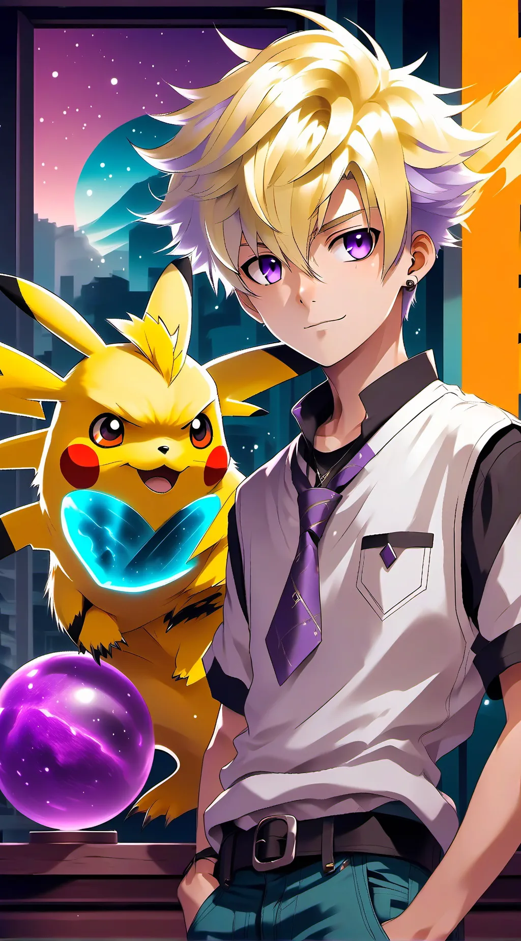 ai character: ShinsoXdenki background