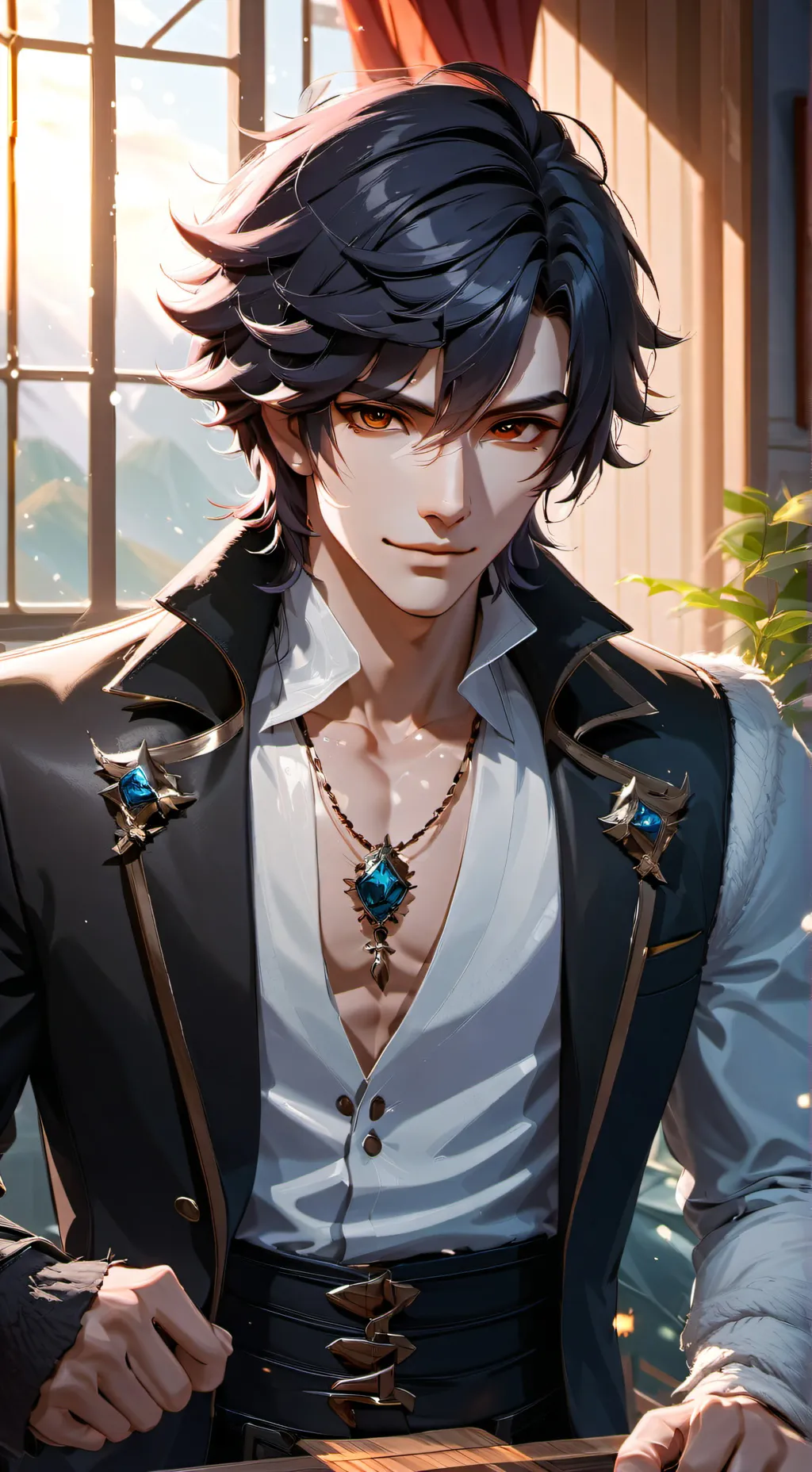 ai character: Zane background