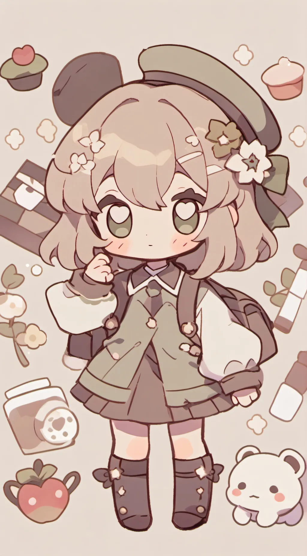 ai character: Aurelia background