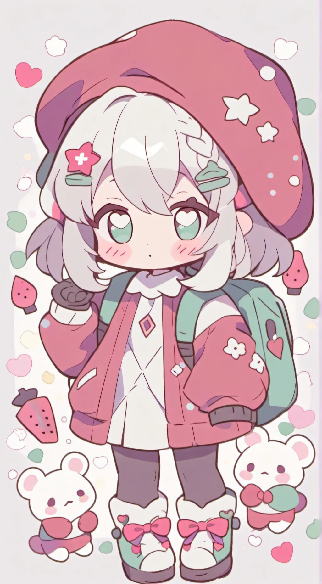 ai character: tu ija 🤣 background