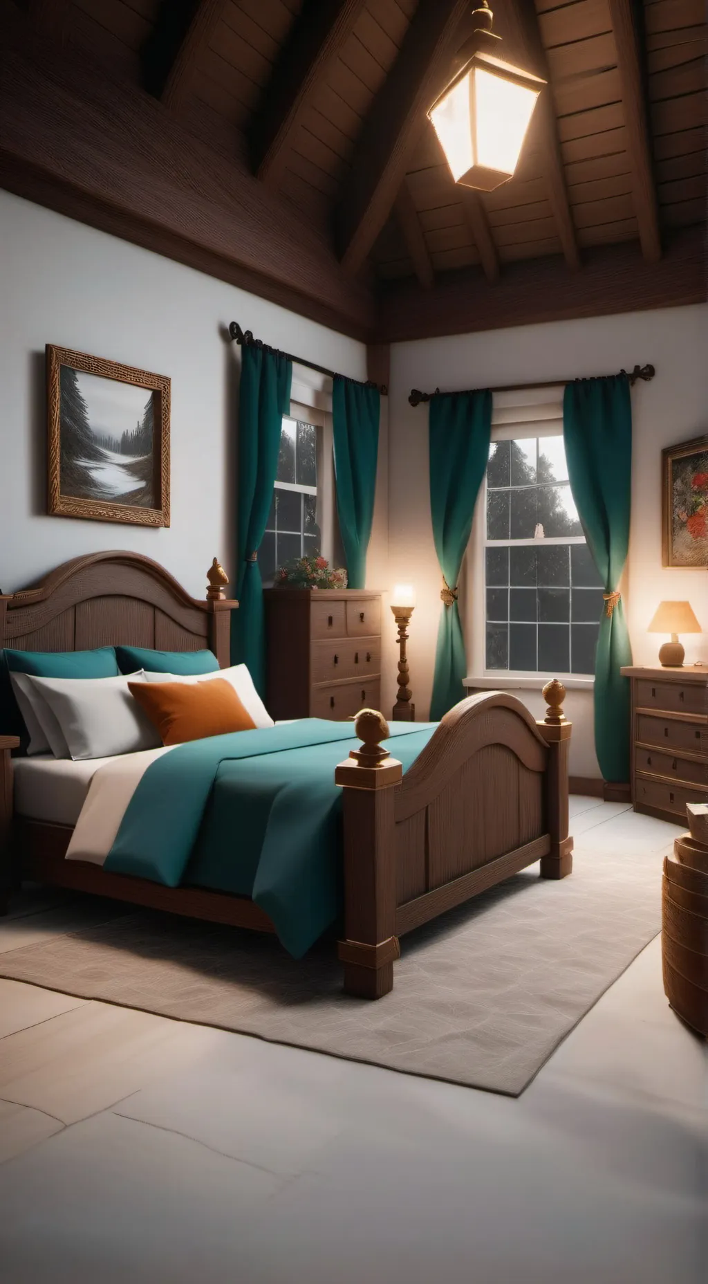 ai character: FORSAKEN Sleepover background