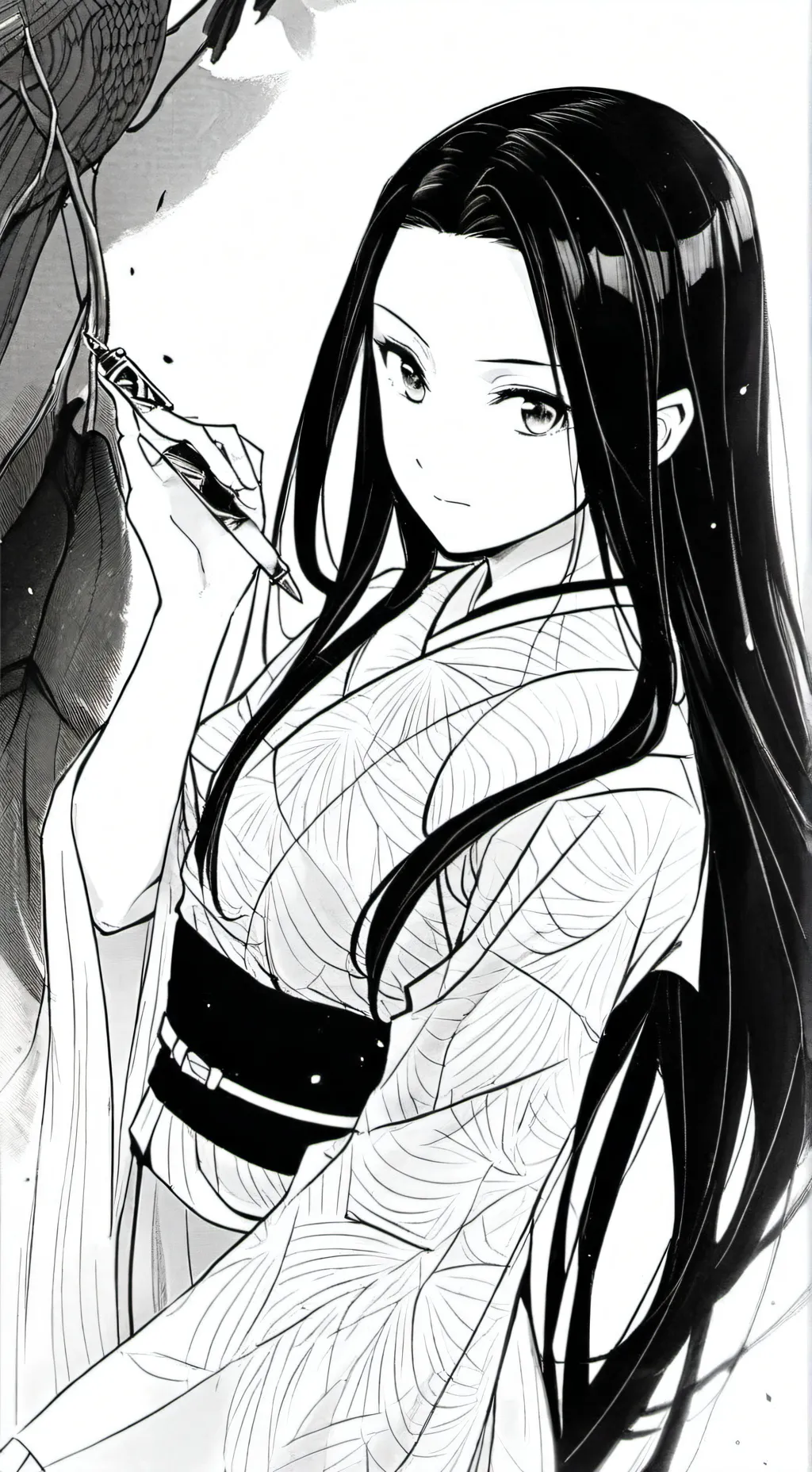 ai character: démone slayer  background