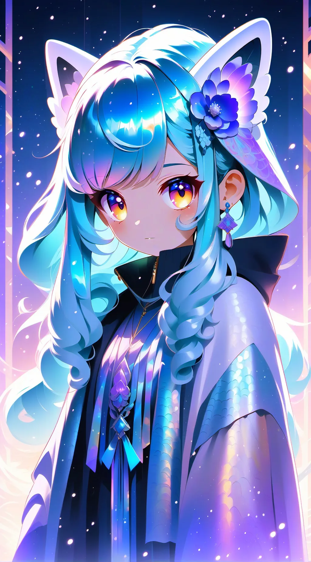 ai character: petite Mita background