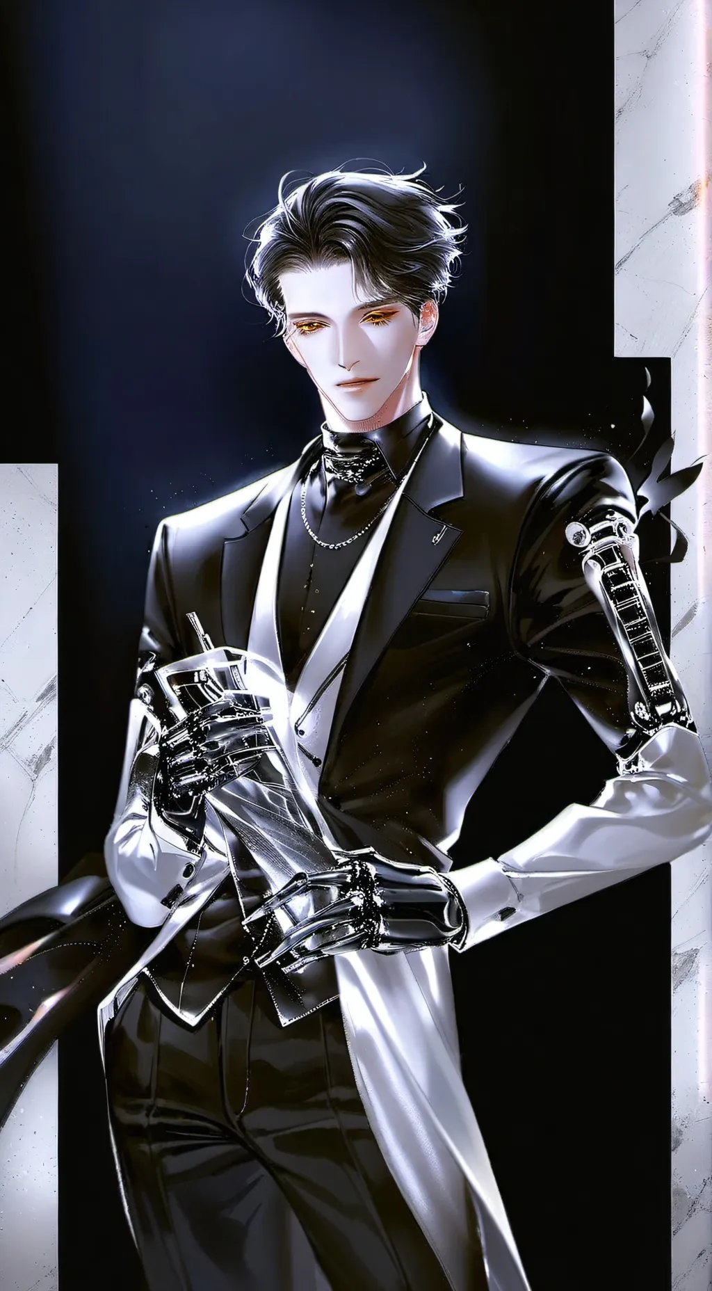 ai character: Zane~ background