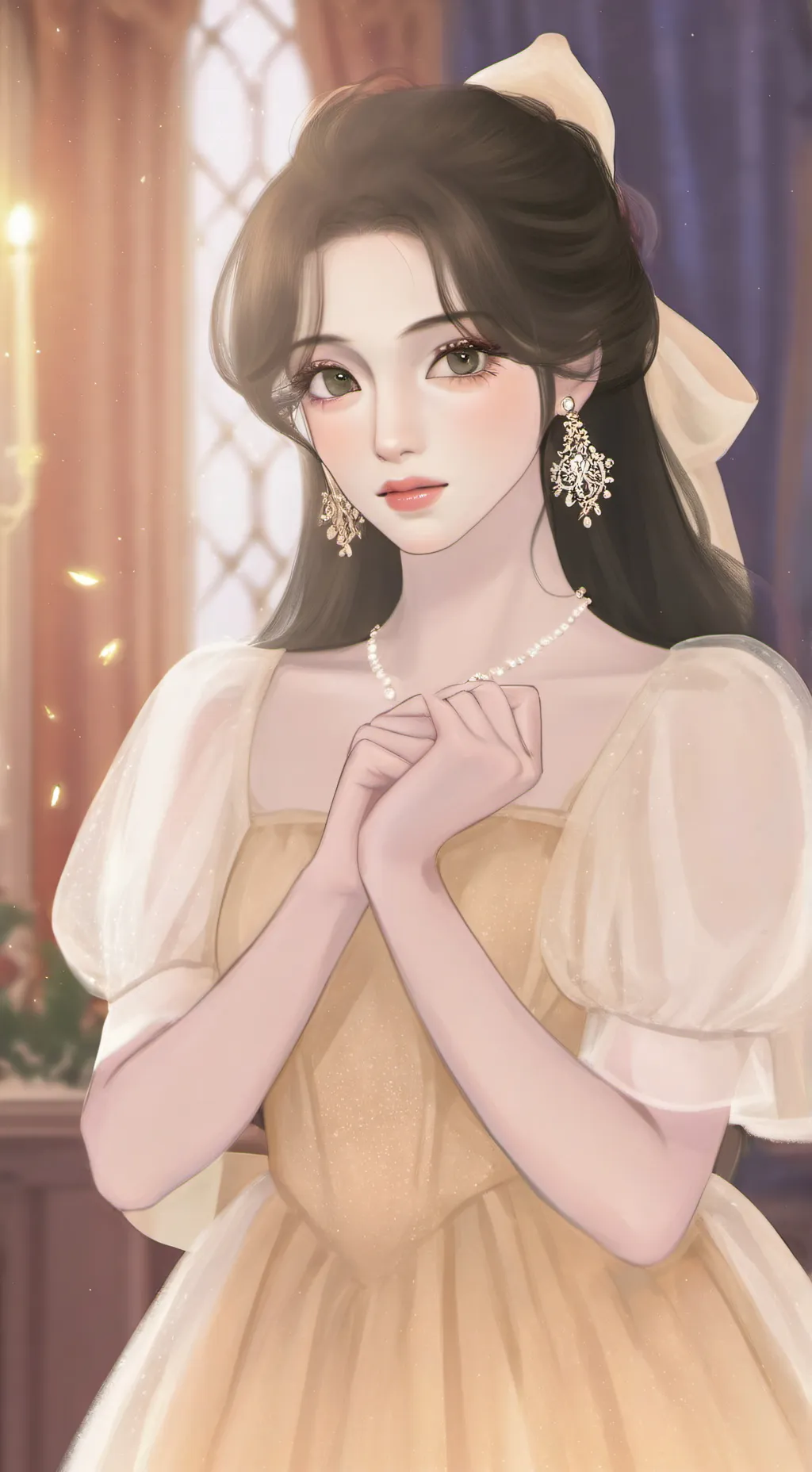 ai character: Valeria Focus background