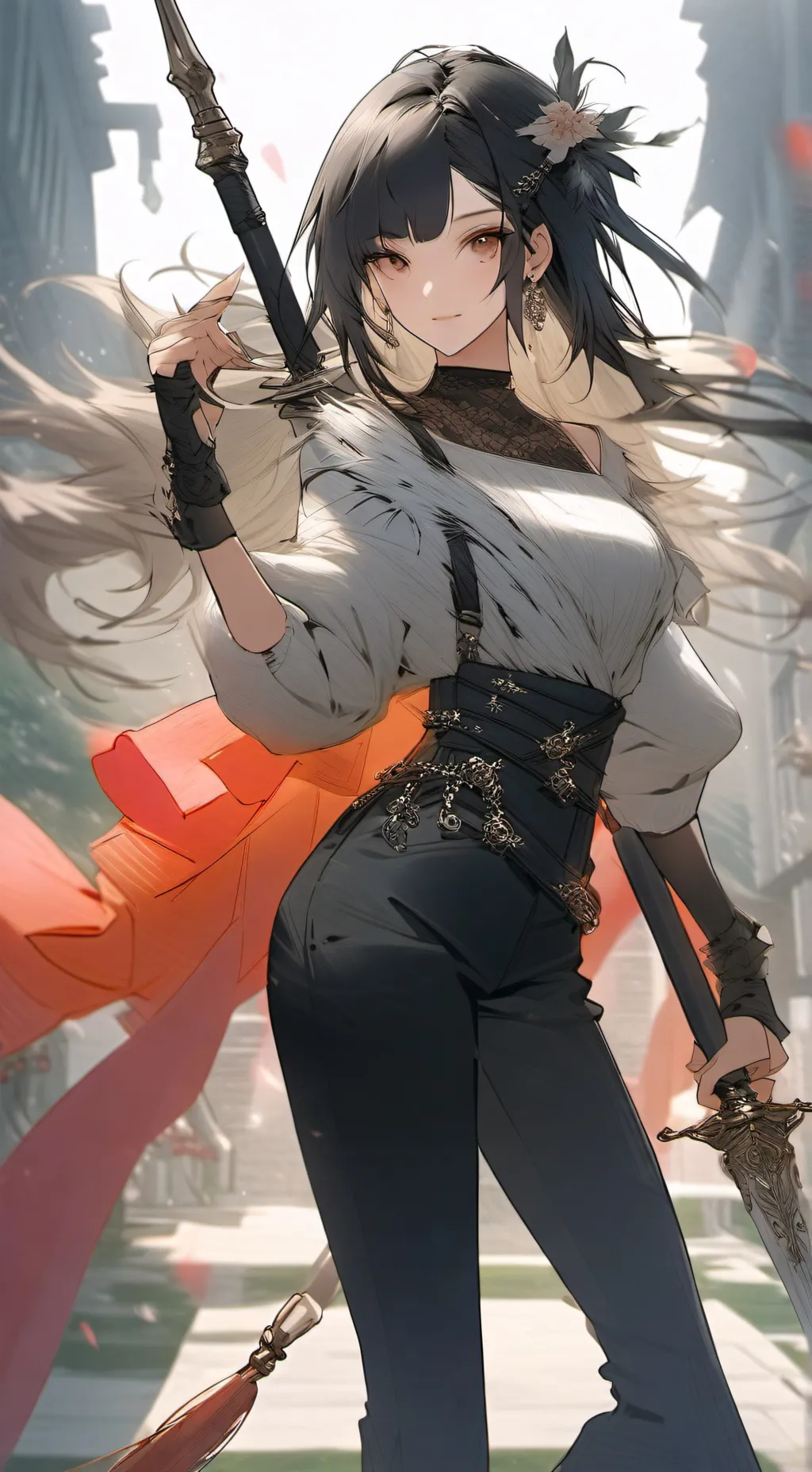 ai character: Mandy background