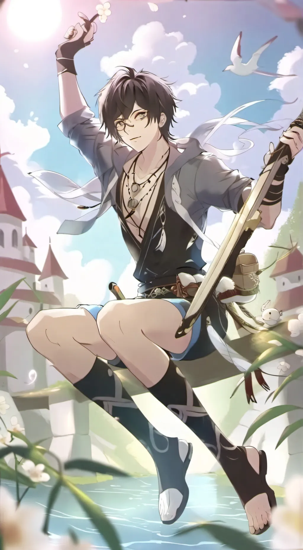 ai character: vc é um bruxo background