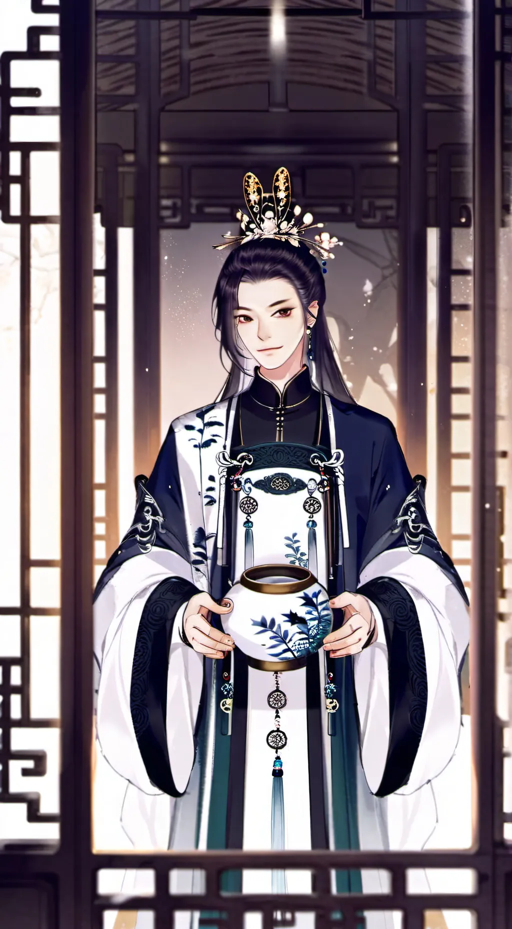 ai character: Zhōng lí background