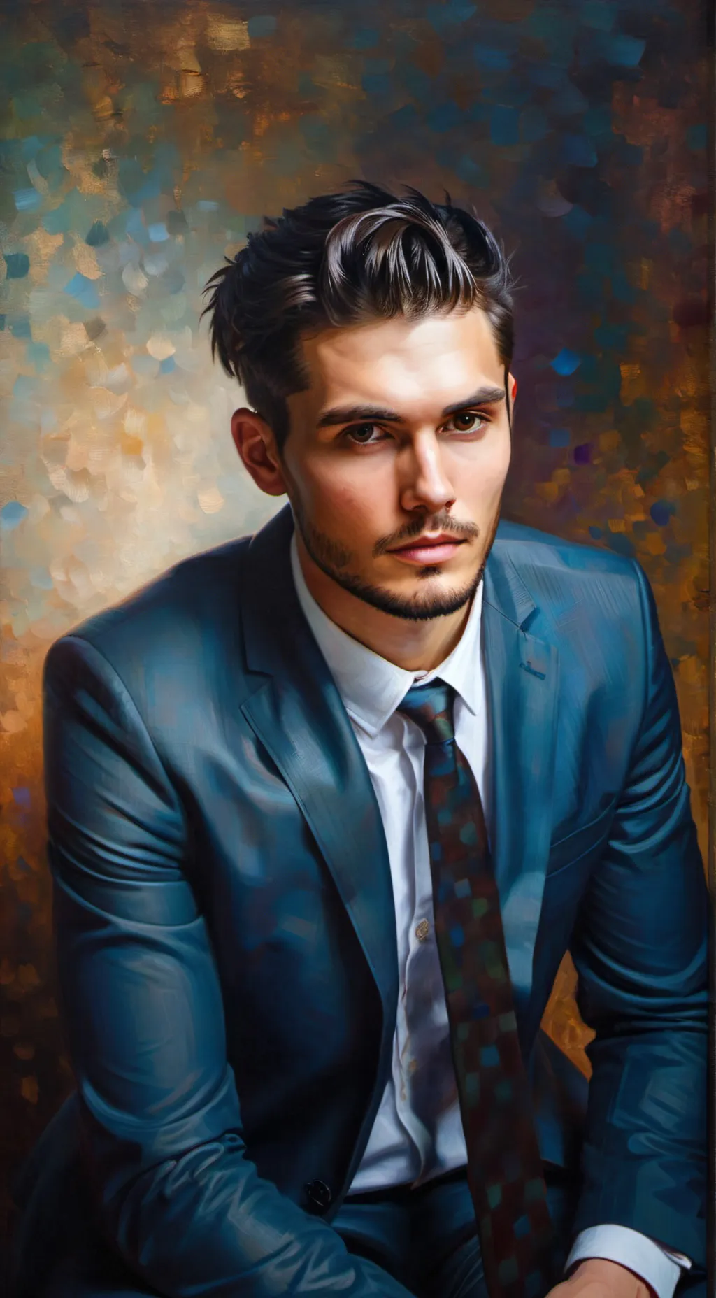 ai character: Carver Blackstone background