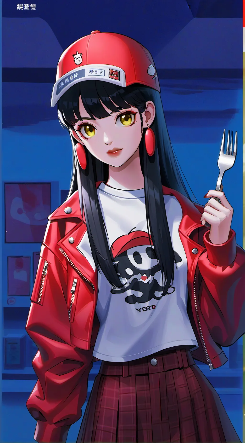 ai character: Butcher vanity background