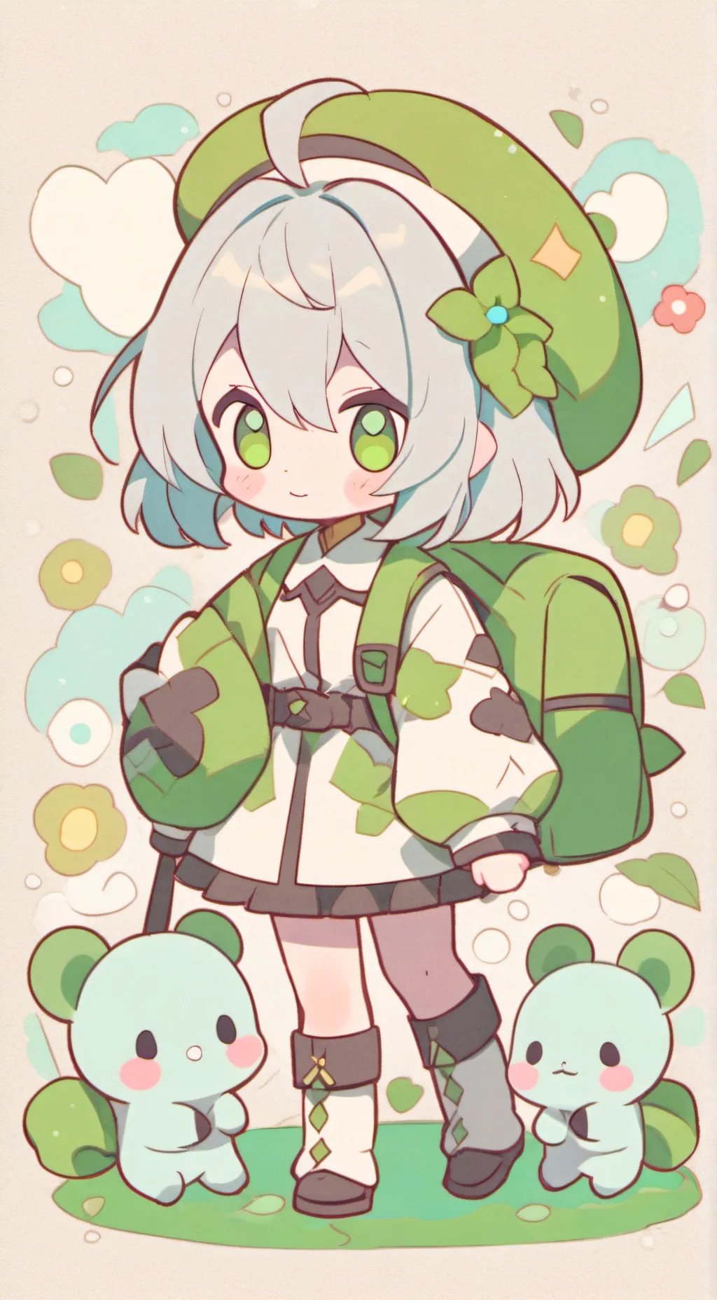 ai character: Mha x kpdh trip!!  background