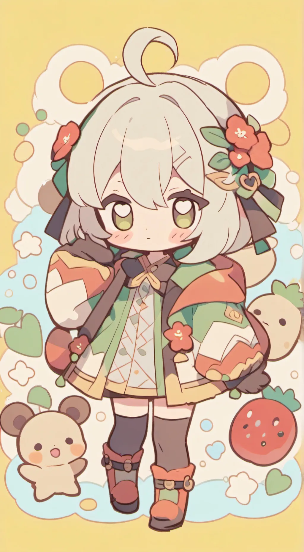 ai character: Baby Lala background