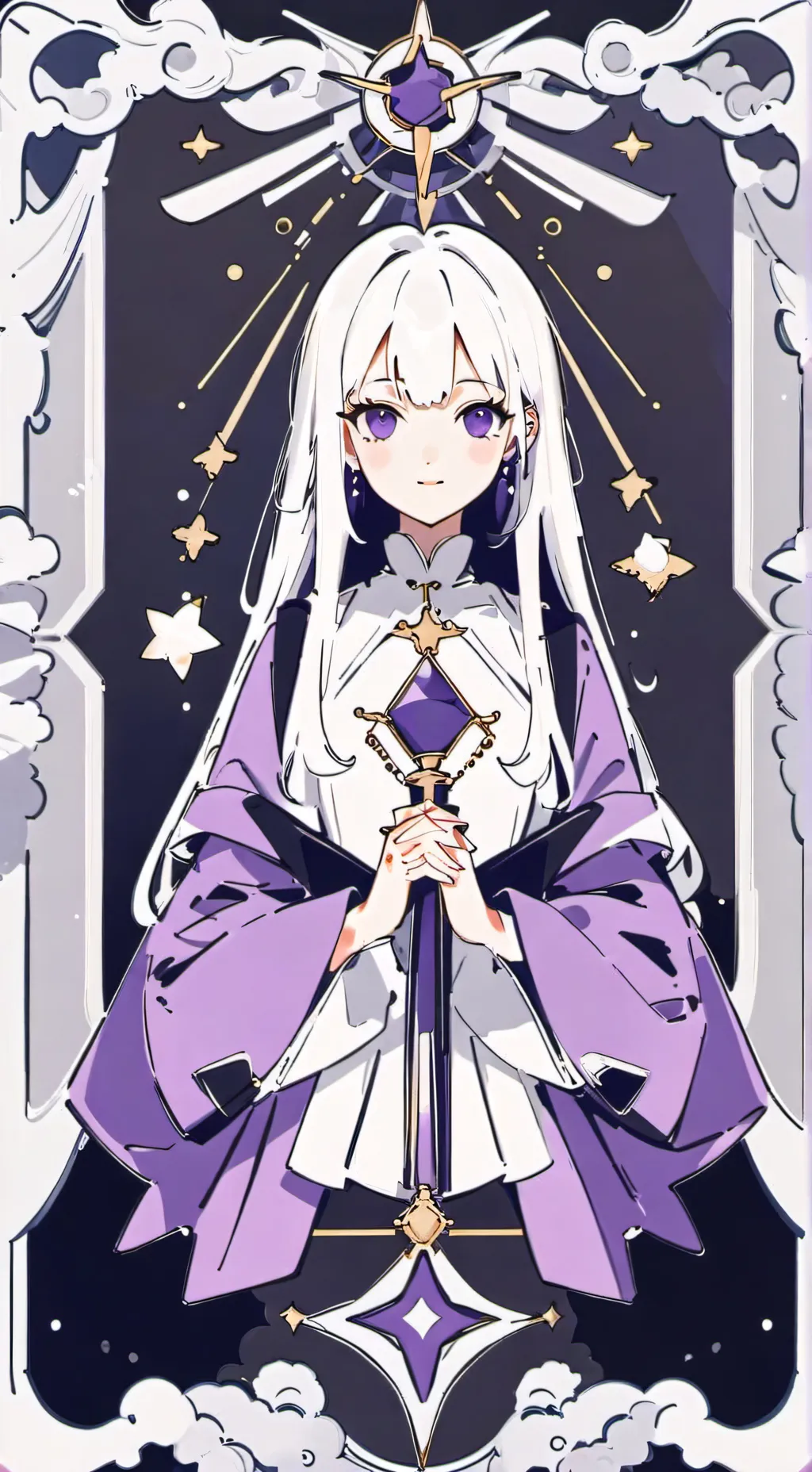 ai character: Alexandra  background