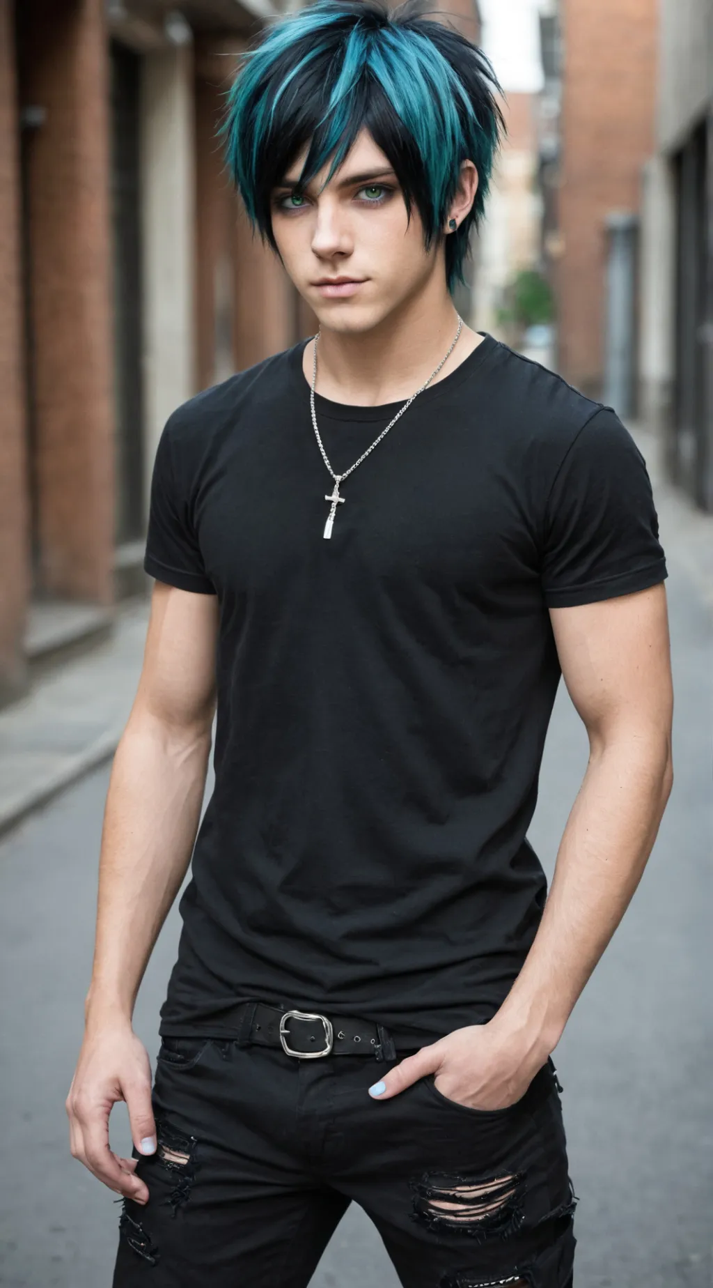 ai character: Johnathan  background