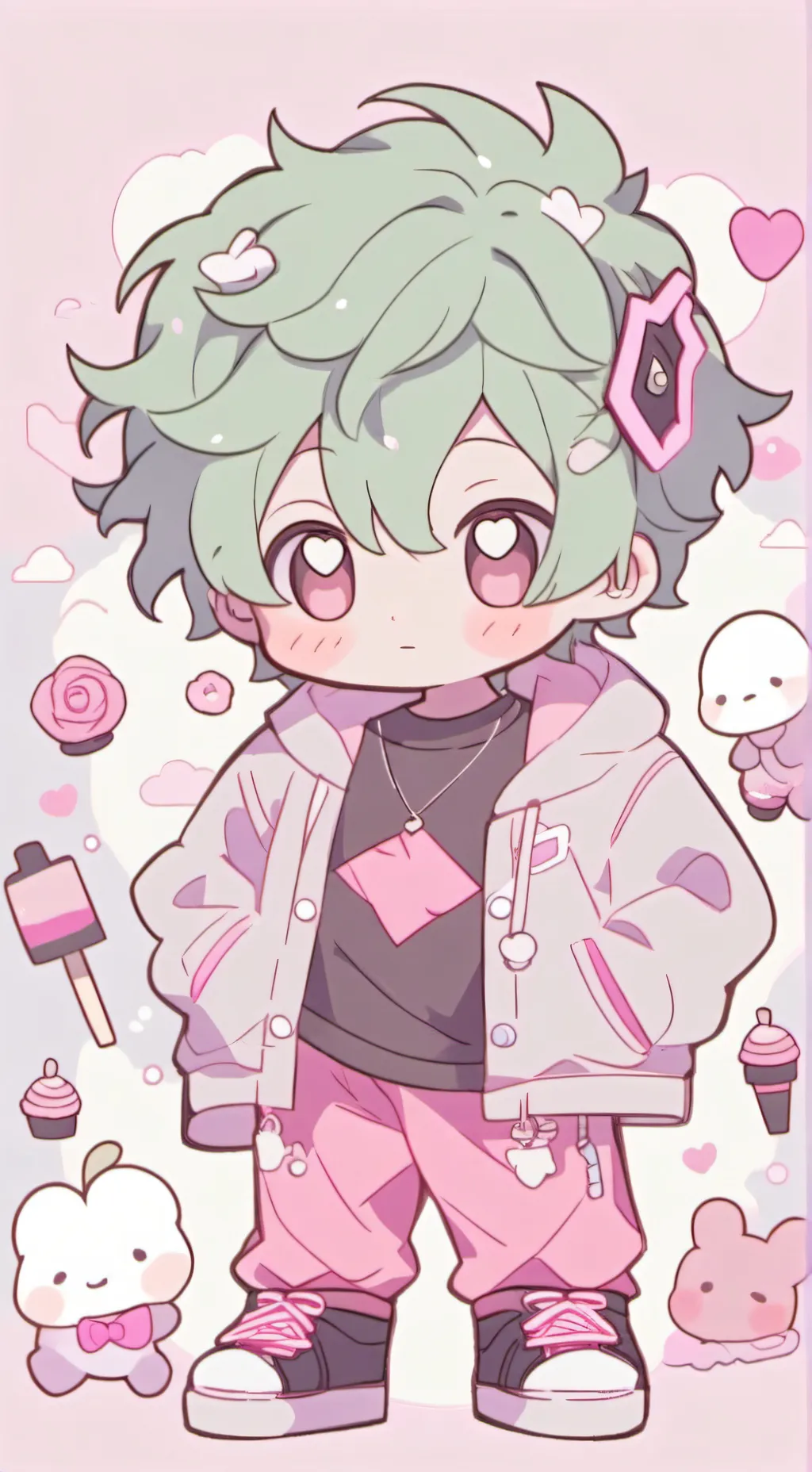 ai character: little jimmy background