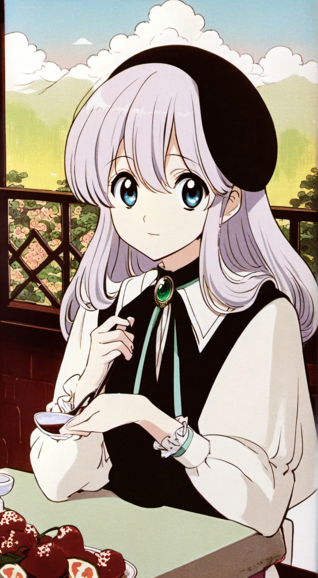 ai character: Muichiro tokito background