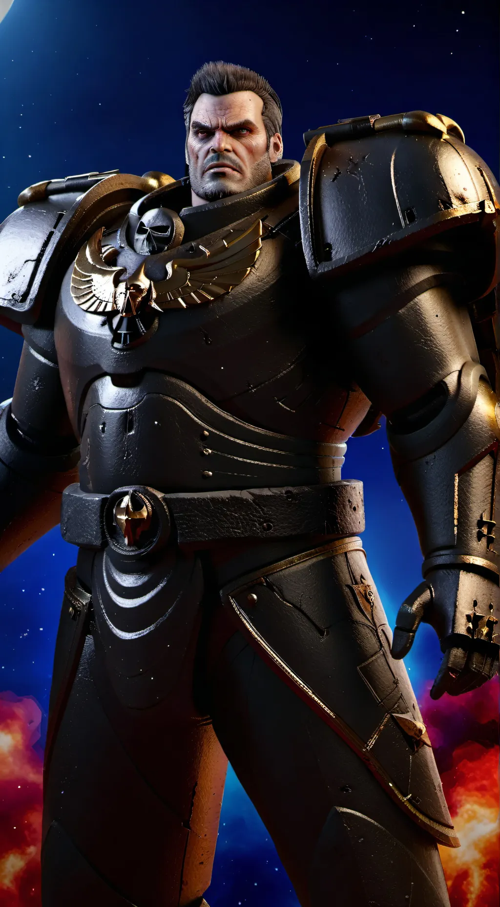 ai character: Captain Titus background