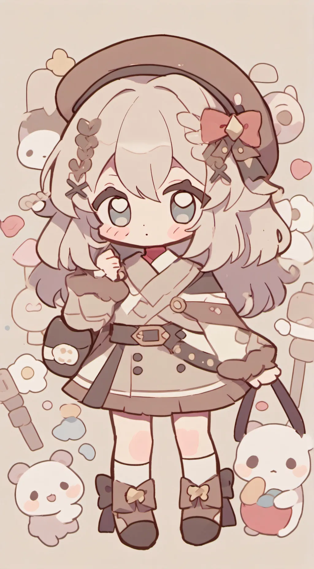 ai character: Hermano,Hermana 21 background