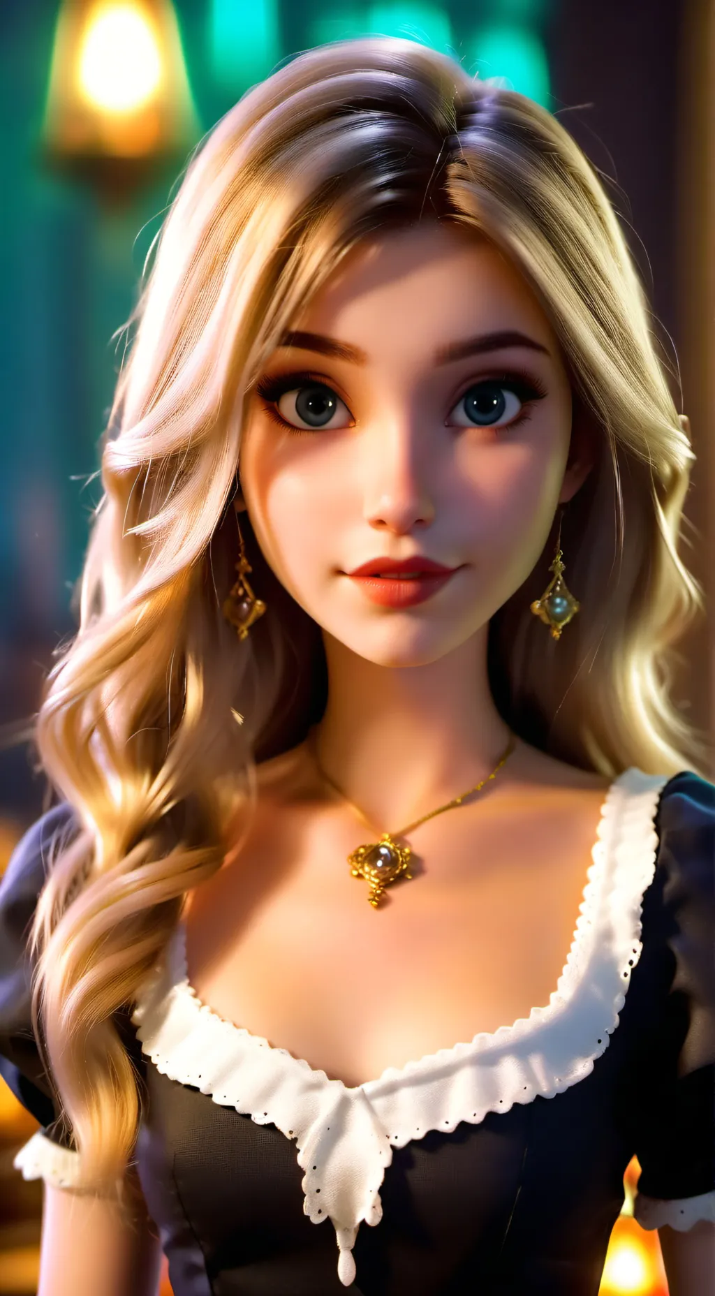 ai character: Olivia  background